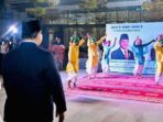Tiba di India, Presiden Prabowo Disambut Tarian Tradisional yang Penuh Energik