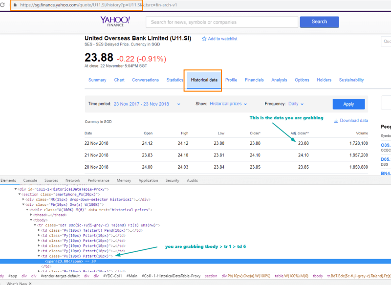 finance yahoo query d9c3303f4