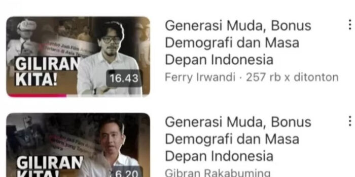 Bukan kebetulan? Video Wapres Gibran dituding copy paste gaya Ferry Irwandi