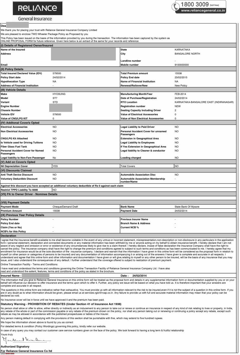 insurance zero depth 6ecec2686