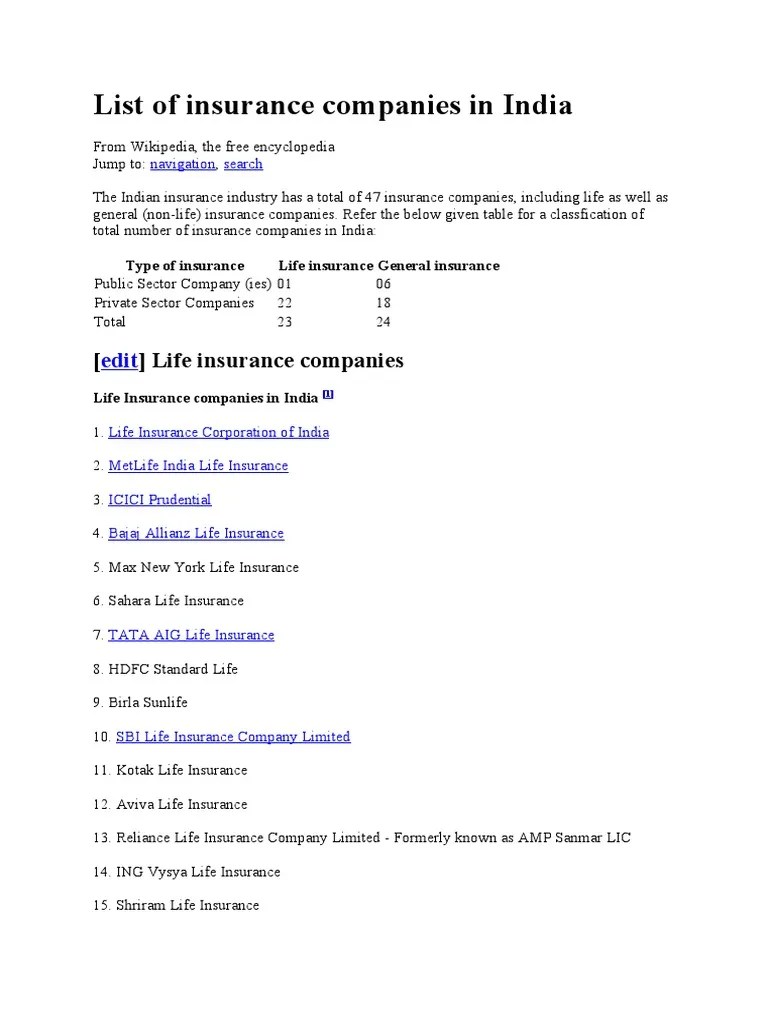 life insurance company in india d233e5bba