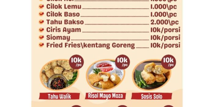 indonesia food price list e2a537676